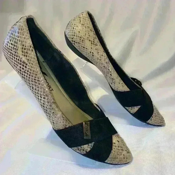 ‼️SOLD‼️Anne Klein | Otavia Ballet Flat | Snakeskin | Size: 11M - Picture 1 of 6